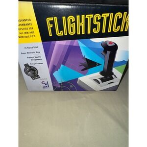 CH Products Flightstick Advanced Performance Joystick for IBM PC Computer Pilots